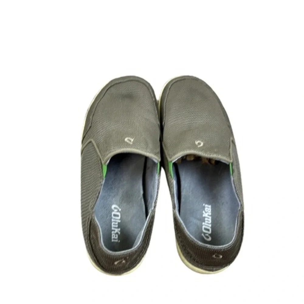 OLUKAI NOHEA MESH SLIP-ON MEN'S SHOES SIZE 8.5‎ M